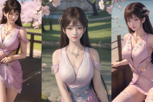 AI绘画StableDiffusion美女实操教程：斗破苍穹-小医仙